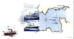 Europa 2020 - Jersey - Mail Ships FDC Feuillet (Cygnus & Isle Of Jersey) ** - 2020