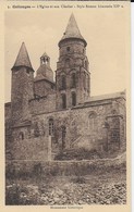 Collonges - L'église Et Son Clocher, Style Roman Limousin XIIe S. - Carte Non écrite - Andere & Zonder Classificatie