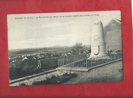 CPA -  Eragny -(S.-et-O.) - Le Monument Aux Morts De La Grande Guerre Et La Vallée De L'Oise - Eragny