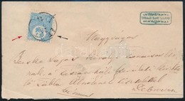 1871 Kőnyomat 10kr Túlsúlyos Levélen "PEST" - "DEBRECZI(N)" (170.000) - Sonstige & Ohne Zuordnung