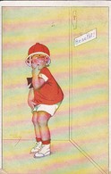 AK Künstlerkarte Chicky Spark - Besetzt - Mädchen Vor Toilette - Humor - M. Gladbach 1920 (49588) - Spark, Chicky