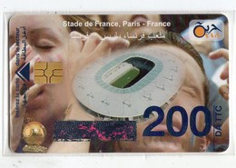 ALGERIE Télécarte à Puce STADE DE FRANCE  200 DA - Algeria