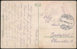 1917 Tábori Posta Képeslap "K.u.K. Schlafwagensanitätszug Nr VIII" - Other & Unclassified