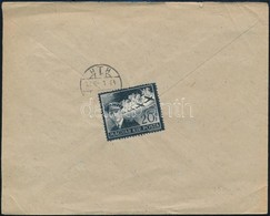 1943 Levél Lemezhibás 20f Bélyeggel (9 Csillag) - Other & Unclassified