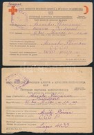 1948-1950 2 Db Tábori Levelezőlap Orosz Hadifogoly Táborból - Other & Unclassified