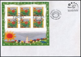 2004-2007 Europa CEPT Kisív FDC-n + 100 éves A Cserkészmozgalom 3 Klf FDC (névérték: 2.640) - Other & Unclassified