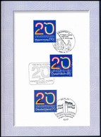 2009 Magyar-osztrák Határnyitás 20. évfordulója Emléklap + 2 FDC - Other & Unclassified