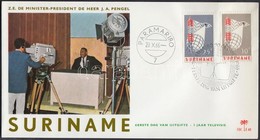 1966 A Televízió üzembehelyezése Sor Mi 505-506 FDC - Other & Unclassified