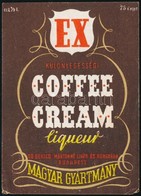 Ex Coffee Cream Címke - Advertising