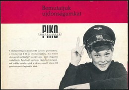 Cca 1960 PIKO Modelvasút BR55 Gőzmozdony és E44 Villamosmozdony Prospektusa, 2 Sztl. Lev. - Advertising