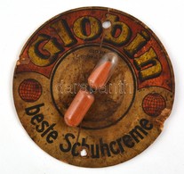 Cca 1940 Globin Reklámos Papír Táblácska, Rajta Tojásfőző Homokórával 13,5 Cm - Advertising