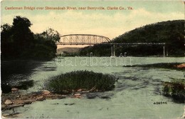 T2/T3 Berryville, Clarke County, Virginia; Castleman Bridge Over Shenandoah River (EK) - Unclassified