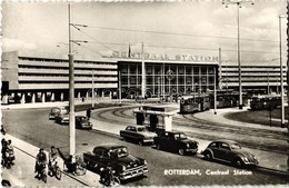 ** T2 Rotterdam, Centraal Station / Railway Station, Automobiles, Bicycles, Tram - Unclassified