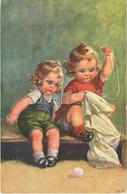 ** T2 Children Sewing. No. 1120. - Unclassified