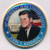 Amerikai Egyesült Államok 2009. 1/2$ Aranyozott CuNi "Kennedy" "John F. Kennedy, Az Egyesült Államok 35. Elnöke" Képpel, - Unclassified