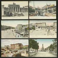 GERMANY: BERLIN: 10 Postcards With Good Views, Printed Circa 1905/1910, Unused, Fine To Excellent Quality! - Autres & Non Classés