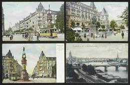 GERMANY: FRANKFURT: 4 Postcards With Good Views, Printed Circa 1905/1910, Unused And Of Excellent Quality! - Autres & Non Classés