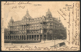 GERMANY: KÖLN: Dom Hotel, Ed. Hölzermann, Used In 1903, Minor Defects. - Autres & Non Classés