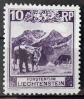 LIECHTENSTEIN / YT 96 / AGRICULTURE - VACHE - MONTAGNE - PAYSAGE - PÂTURAGE / NEUF ** / MNH - Agriculture