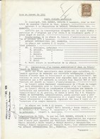 FISCAUX SUISSE CANTON DE VAUD 2 FR BRUN 10FR VERT 1978 - Fiscali