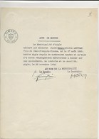 FISCAUX SUISSE CANTON DE VAUD Papier Timbre à 50 C 1933 - Steuermarken
