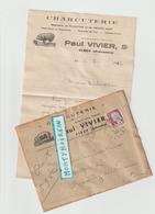 V . P : Foire Orne Montilli -flers Courrier : Calvados , Clécy , Charcuterie P. Vivier , Cochon  1962 - Ohne Zuordnung