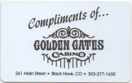Carte Casino : Conseil Blackjack : Golden Gates Casino : Black Hawk CO - Casino Cards