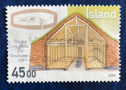 Architettura: Abitazioni Islandesi Di Epoca Vichinga - Architecture: Houses Of The Viking Era - Used Stamps