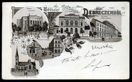 DEBRECEN 1898. Litho Képeslap - Hongrie