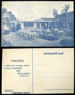 DEBRECEN Hullaház Vendéglő, Régi Képeslap  /  Morgue Restaurant  Vintage Pic. P.card - Oblitérés