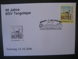 Österreich- Pers.BM Schwanenstadt 40 Jahre Tergolape - Personalisierte Briefmarken