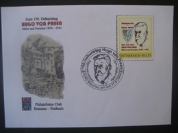 Österreich- Pers.BM Braunau/Inn Hugo Von Preen - Personalisierte Briefmarken
