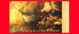 Nuovo - MNH - VATICANO - 2005 - Natale - Christmas - 0,80 € × 4  - Adorazione Dei Pastori, Opera Di François Le Moyne - Booklets