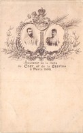PARIS-SOUVENIR DE LA VISITE DU CZAR ET DE LA CZARINE A PARIS 1896 - Other & Unclassified