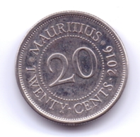 MAURITIUS 2016: 20 Cents, KM 53 - Maurice