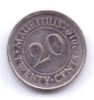 MAURITIUS 2010: 20 Cents, KM 53 - Maurice