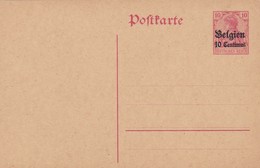 Carte Entier Postal Occupation - Deutsche Besatzung