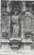 Louviers - Eglise Notre Dame : Détail De La Façade   - Carte Non écrite - Louviers
