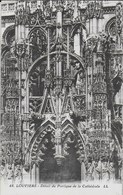 Louviers - Détail Du Portique De La Cathédrale -  Carte Non écrite - Louviers