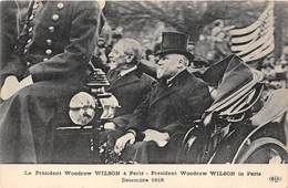 PARIS-LE PRESIDENT WOODROW WILSON A PARIS  DECEMBRE 1918 - Autres & Non Classés