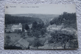 Pepinster "Entrée Du Village Et Château Follet" - Pepinster