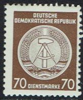 DDR DM 1954, MiNr 27, Postfrisch - Servizio