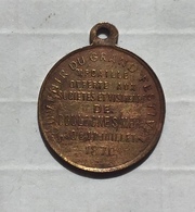 Médaille Boulogne Sur Mer - Festival Des 19 Et 11 Juillet 1870 - Professionals / Firms