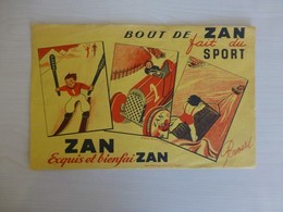 ZAN Bout De Zan Fait Du Sport, Ski, Automobile Etc  Ref 1702 ; BU 02B - Autres & Non Classés