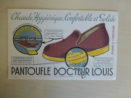 Pantoufles Du Docteur LOUIS, Imprimerie Miette à Angoulême, Ref 1693 ; BU 02B - Autres & Non Classés