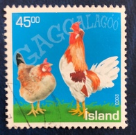 Polli D'Islanda - Icelandic Chickens - Used Stamps