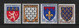 FRANCE 1943 . Série N°s 572 à 575 . Neufs ** (MNH) . - Unused Stamps