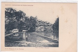 MONASTERIO DE PIEDRA / PESQUERA DE LA TRUCHAS/ RARE - Zaragoza