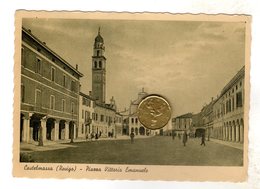 CASTELMASSA ROVIGO Viaggiata 1940 RARA Animata - Rovigo