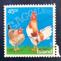 Polli D'Islanda - Icelandic Chickens - Used Stamps